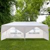 20''x10''(3 x 6m) Six Sides Two Doors Waterproof Tent with Spiral Tubes For Household;  Wedding;  Party;  Parking Shed  XH